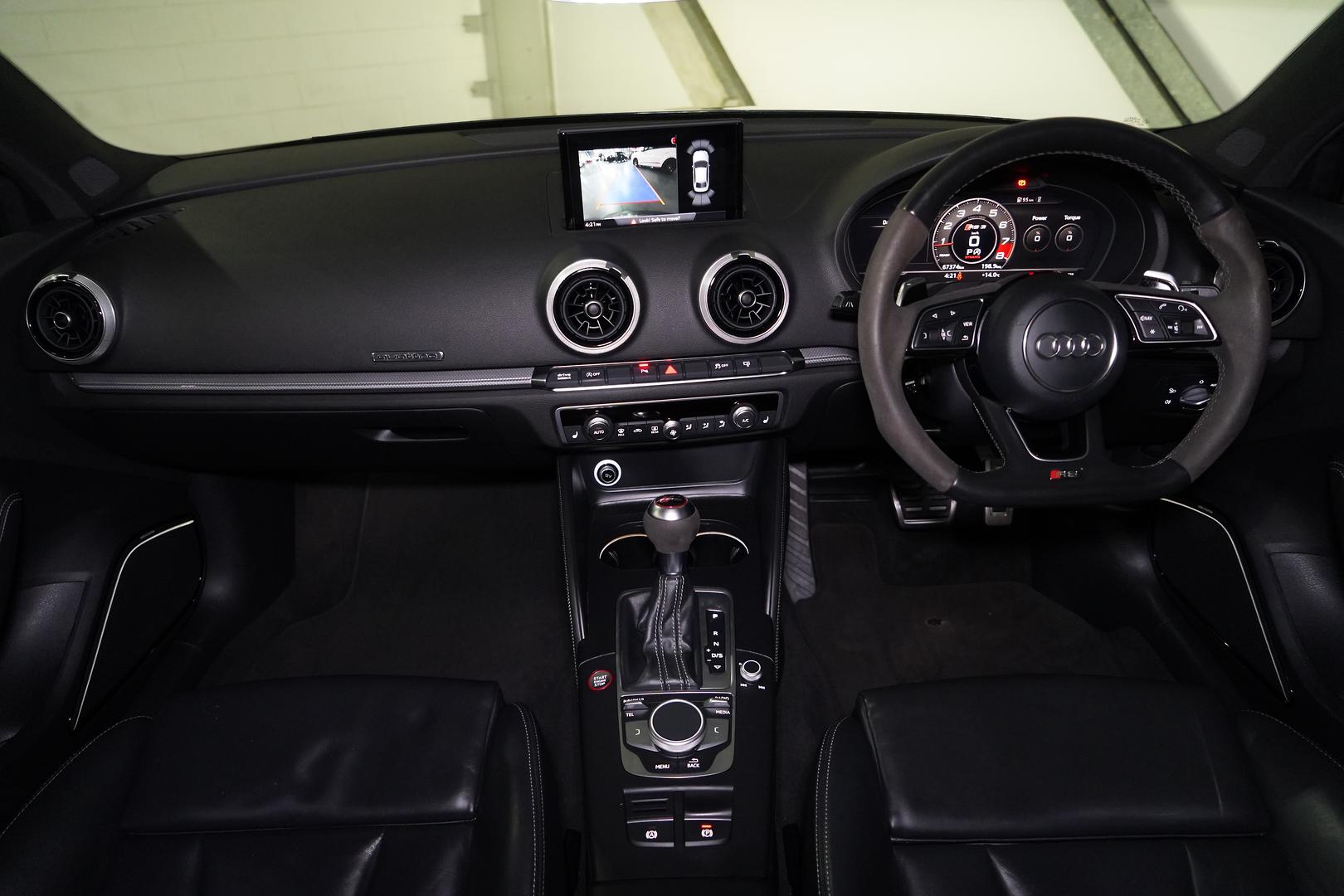 2017 AUDI RS 3 8V MY17 QUATTRO 7 SP AUTO DUAL CLUTCH 4D SEDAN