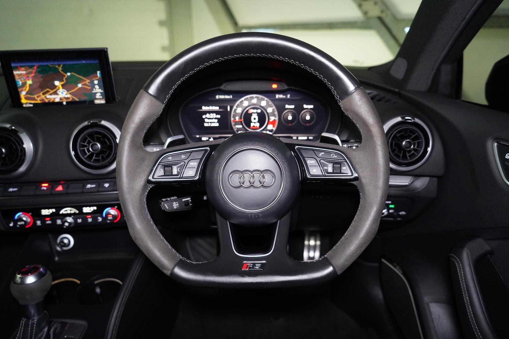 2017 AUDI RS 3 8V MY17 QUATTRO 7 SP AUTO DUAL CLUTCH 4D SEDAN