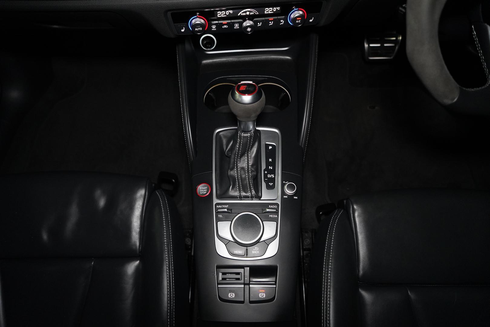 2017 AUDI RS 3 8V MY17 QUATTRO 7 SP AUTO DUAL CLUTCH 4D SEDAN