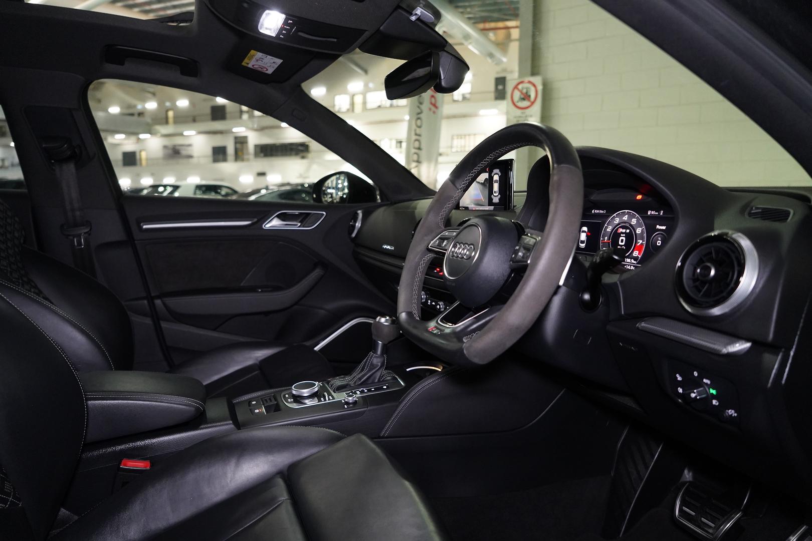 2017 AUDI RS 3 8V MY17 QUATTRO 7 SP AUTO DUAL CLUTCH 4D SEDAN