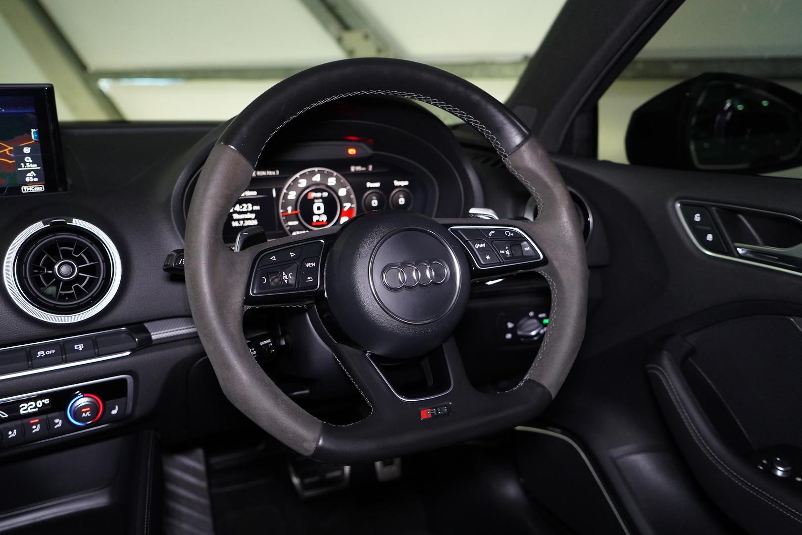 2017 AUDI RS 3 8V MY17 QUATTRO 7 SP AUTO DUAL CLUTCH 4D SEDAN