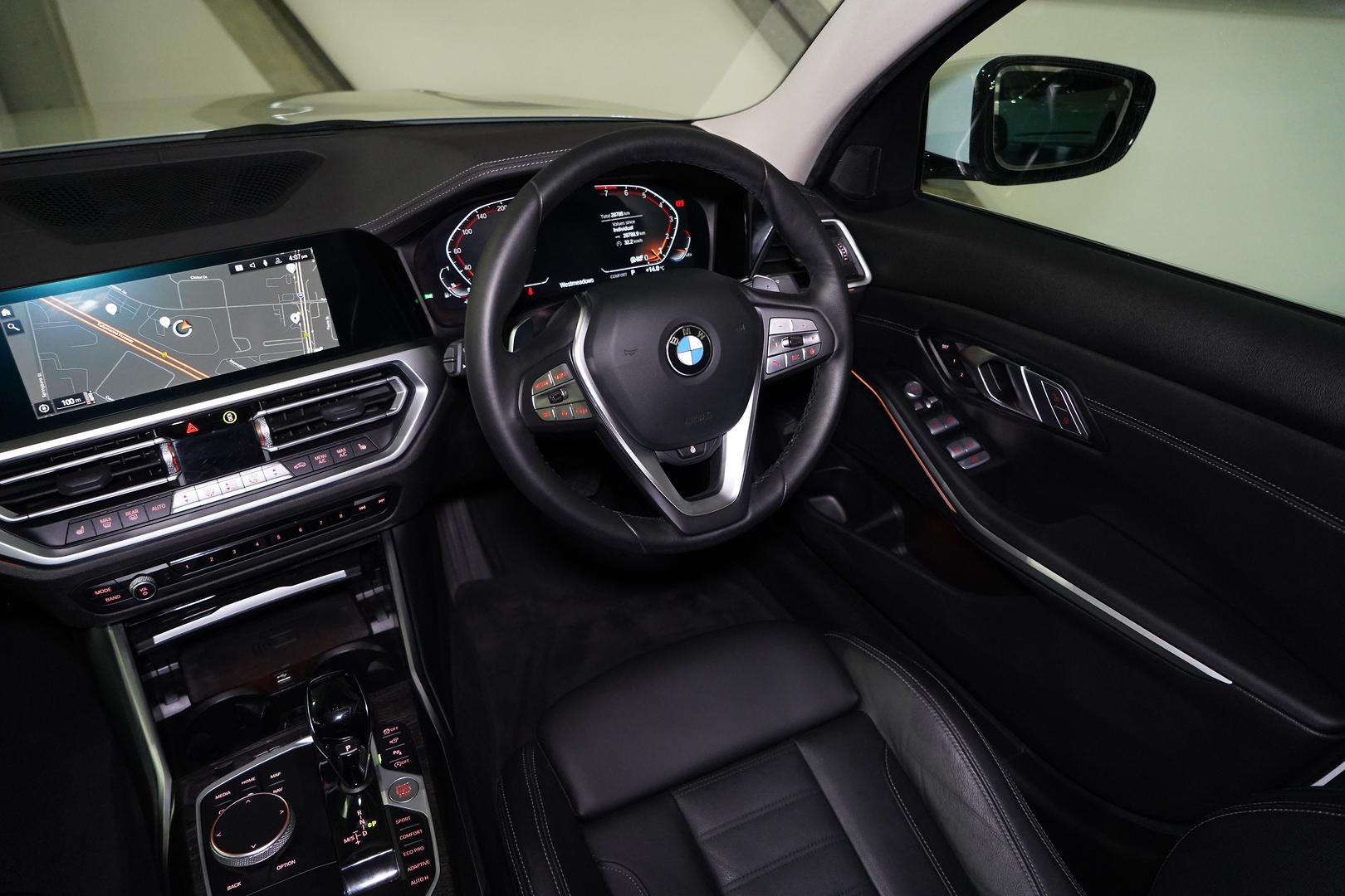 2022 BMW 3 G20 30i LUXURY LINE 8 SP AUTO STEPTRONIC SPRT 4D SEDAN