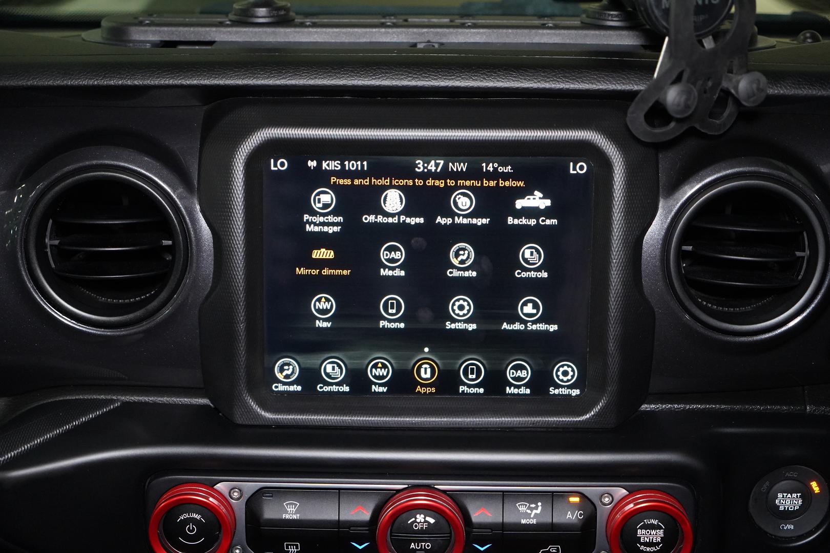 2022 JEEP GLADIATOR JT MY22 NIGHT EAGLE (4x4) 8 SP AUTOMATIC DUAL CAB UTILITY