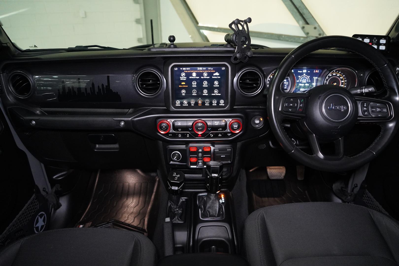 2022 JEEP GLADIATOR JT MY22 NIGHT EAGLE (4x4) 8 SP AUTOMATIC DUAL CAB UTILITY