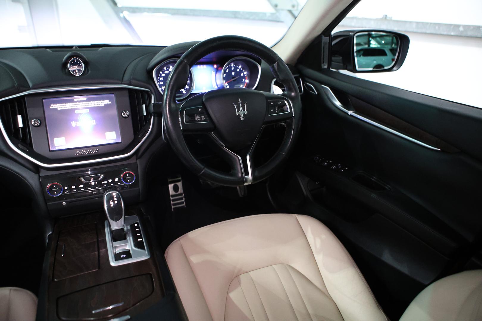2015 MASERATI GHIBLI M157 8 SP AUTOMATIC 4D SEDAN