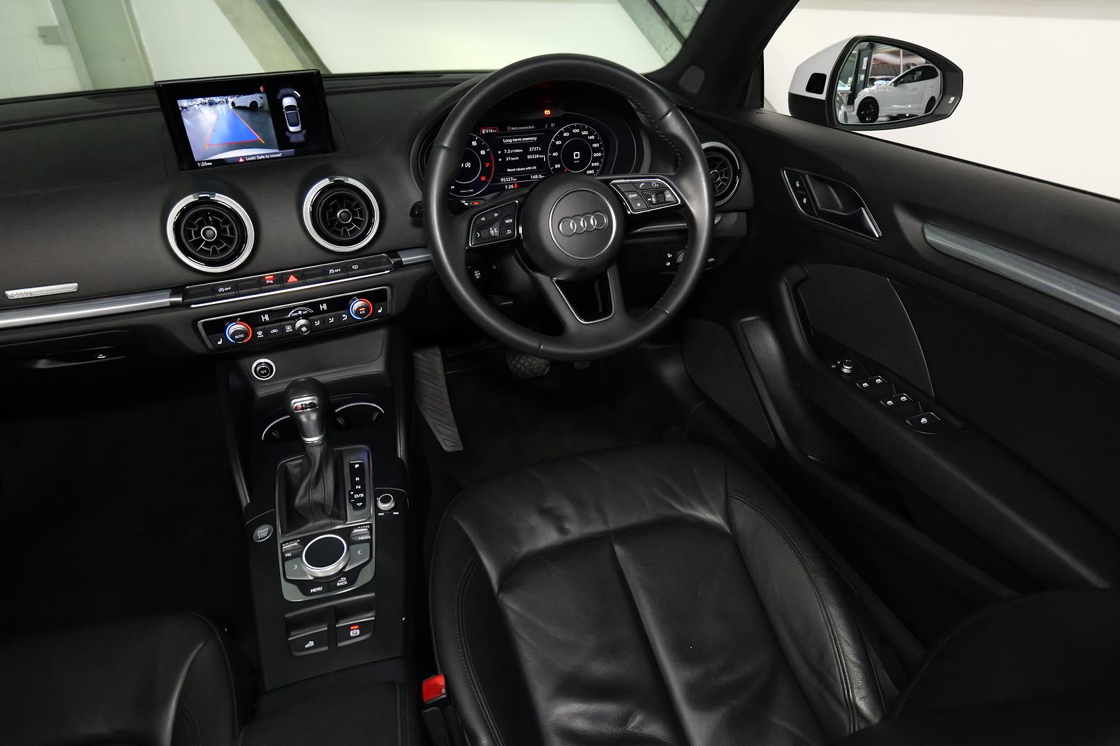 2019 AUDI A3 8V MY19 35 TFSI (1.4 TFSI) 7 SP AUTO S-TRONIC 2D CABRIOLET