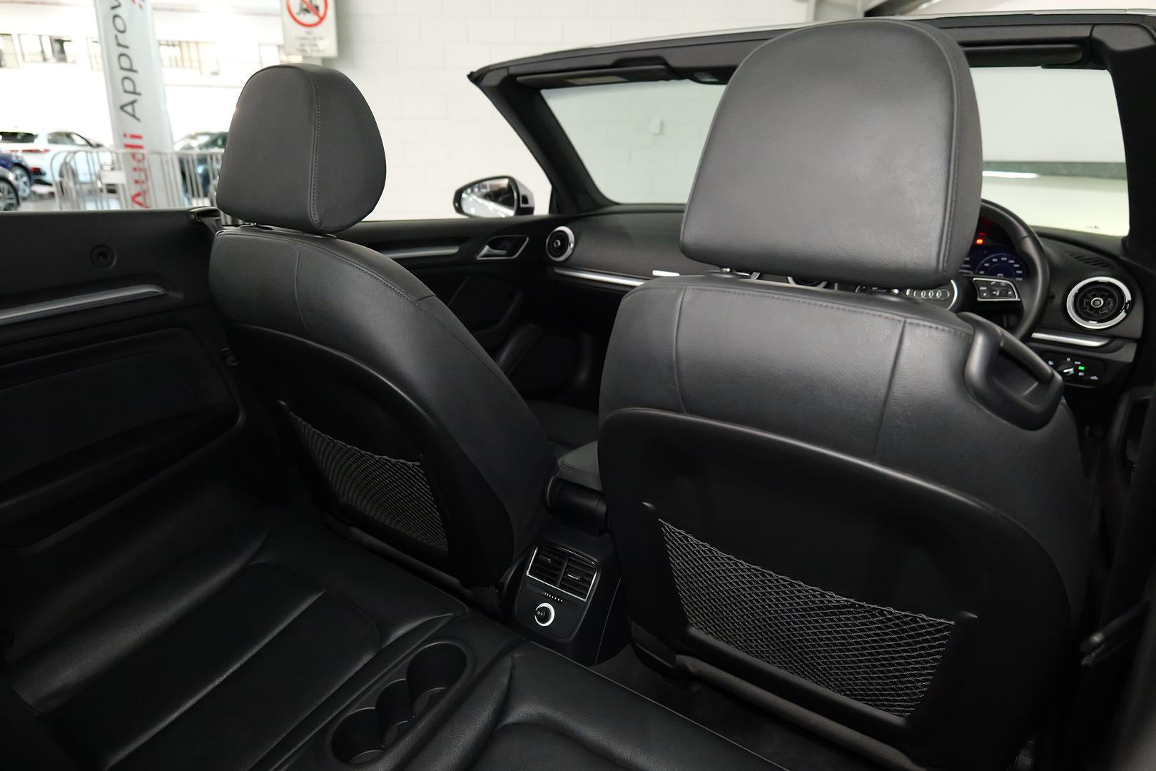 2019 AUDI A3 8V MY19 35 TFSI (1.4 TFSI) 7 SP AUTO S-TRONIC 2D CABRIOLET