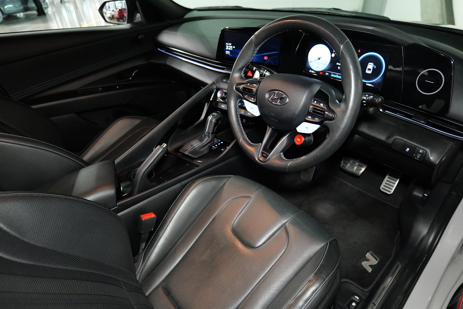 2022 HYUNDAI i30 CN7.V1 MY22 N PREMIUM 8 SP AUTO DUAL CLUTCH 4D SEDAN
