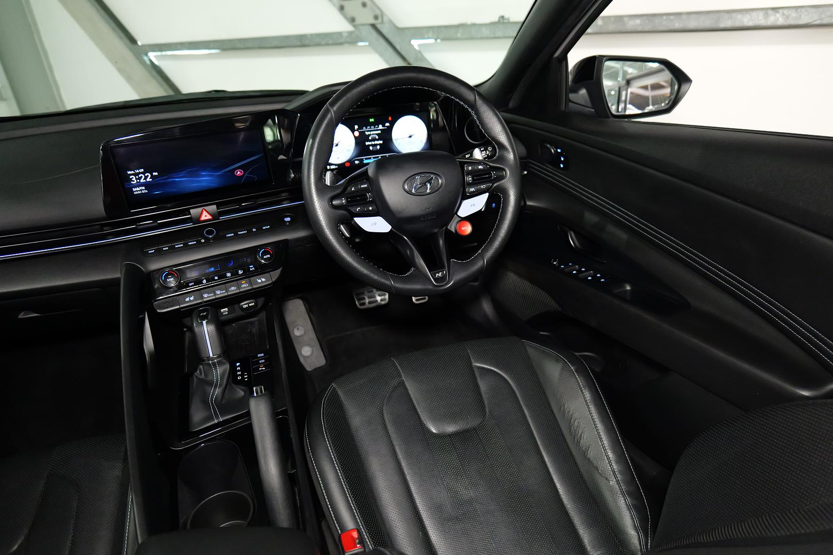 2022 HYUNDAI i30 CN7.V1 MY22 N PREMIUM 8 SP AUTO DUAL CLUTCH 4D SEDAN