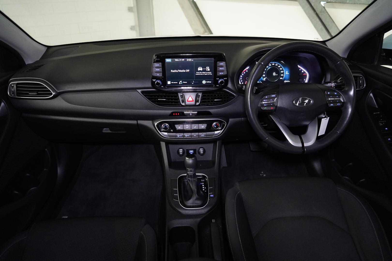 2020 HYUNDAI i30 PD.V4 MY21 ACTIVE 6 SP AUTOMATIC 4D HATCHBACK