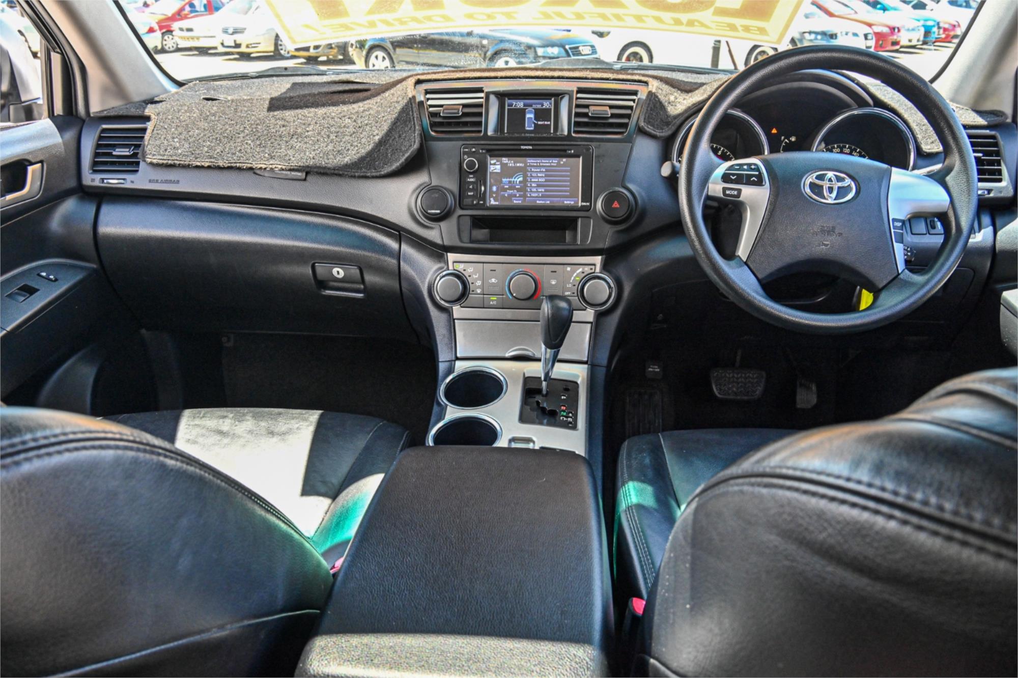 2012 TOYOTA KLUGER GSU40R MY11 UPGRADE ALTITUDE (FWD) 7 SEAT 5 SP AUTOMATIC 4D WAGON