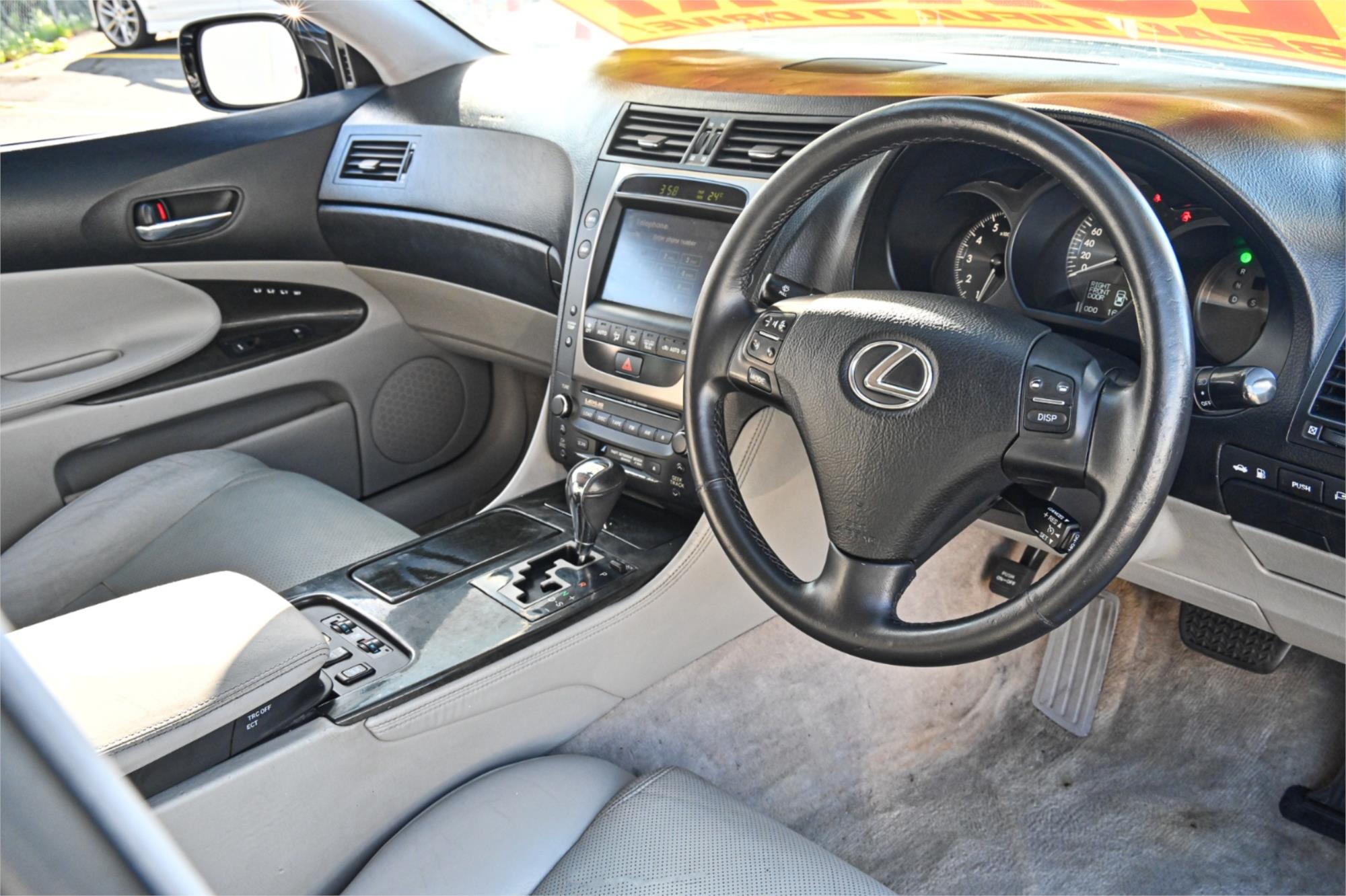 2006 LEXUS GS300 GRS190R SPORT 6 SP AUTO SEQUENTIAL 4D SEDAN