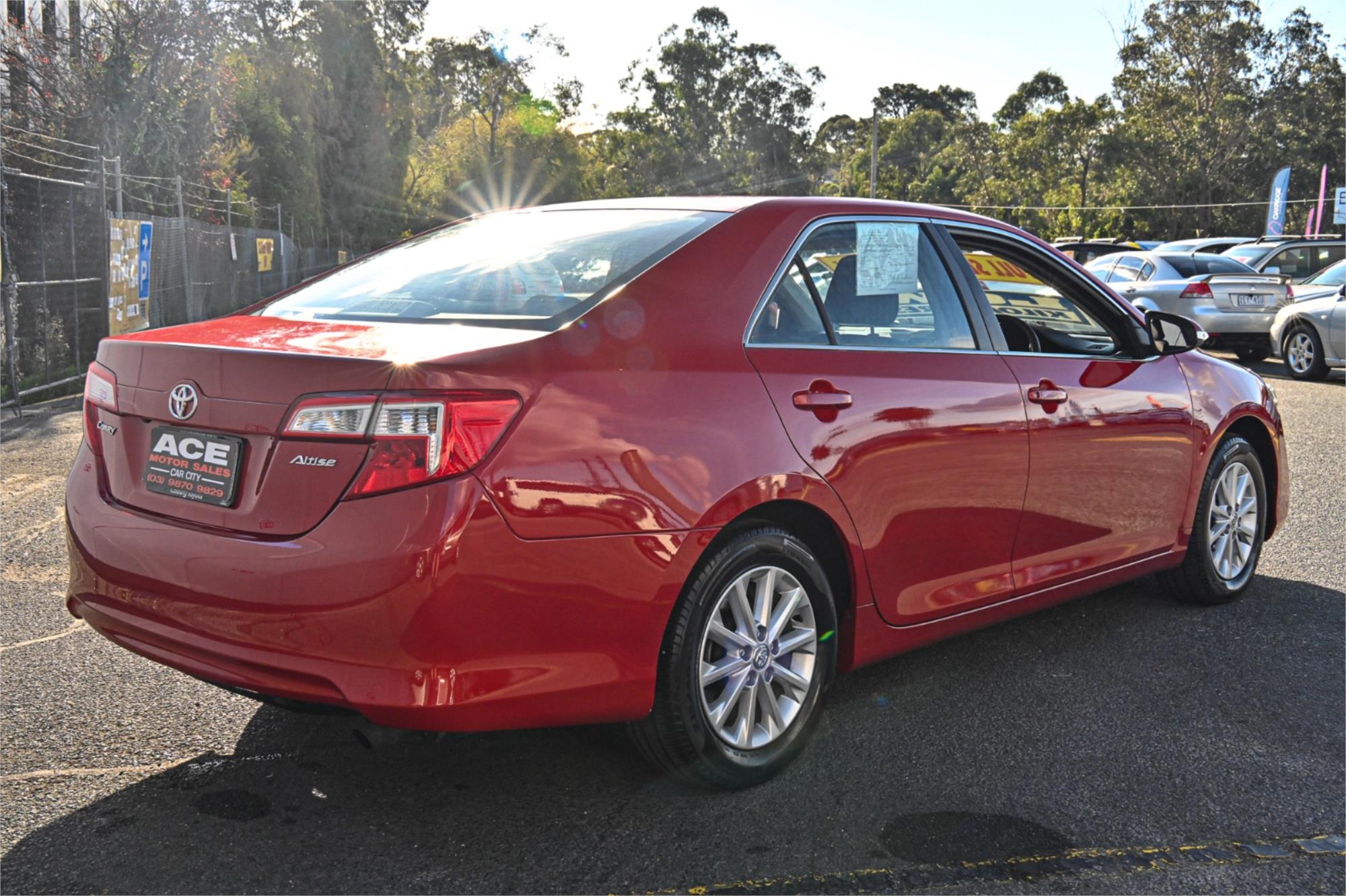 2013 TOYOTA CAMRY ASV50R ALTISE 6 SP AUTOMATIC 4D SEDAN