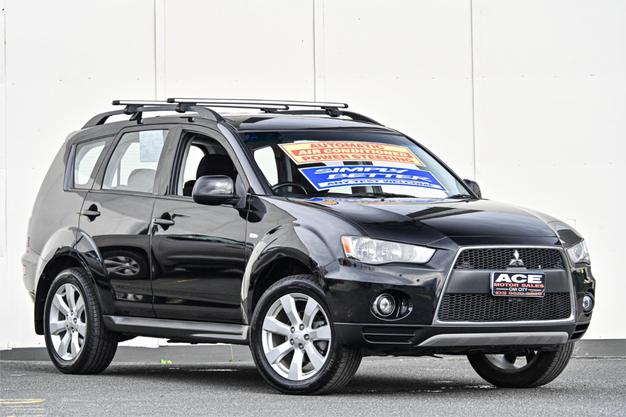 2011 MITSUBISHI OUTLANDER ZH MY11 LS (FWD) CVT AUTO 6 SP SEQUENTIAL 4D WAGON