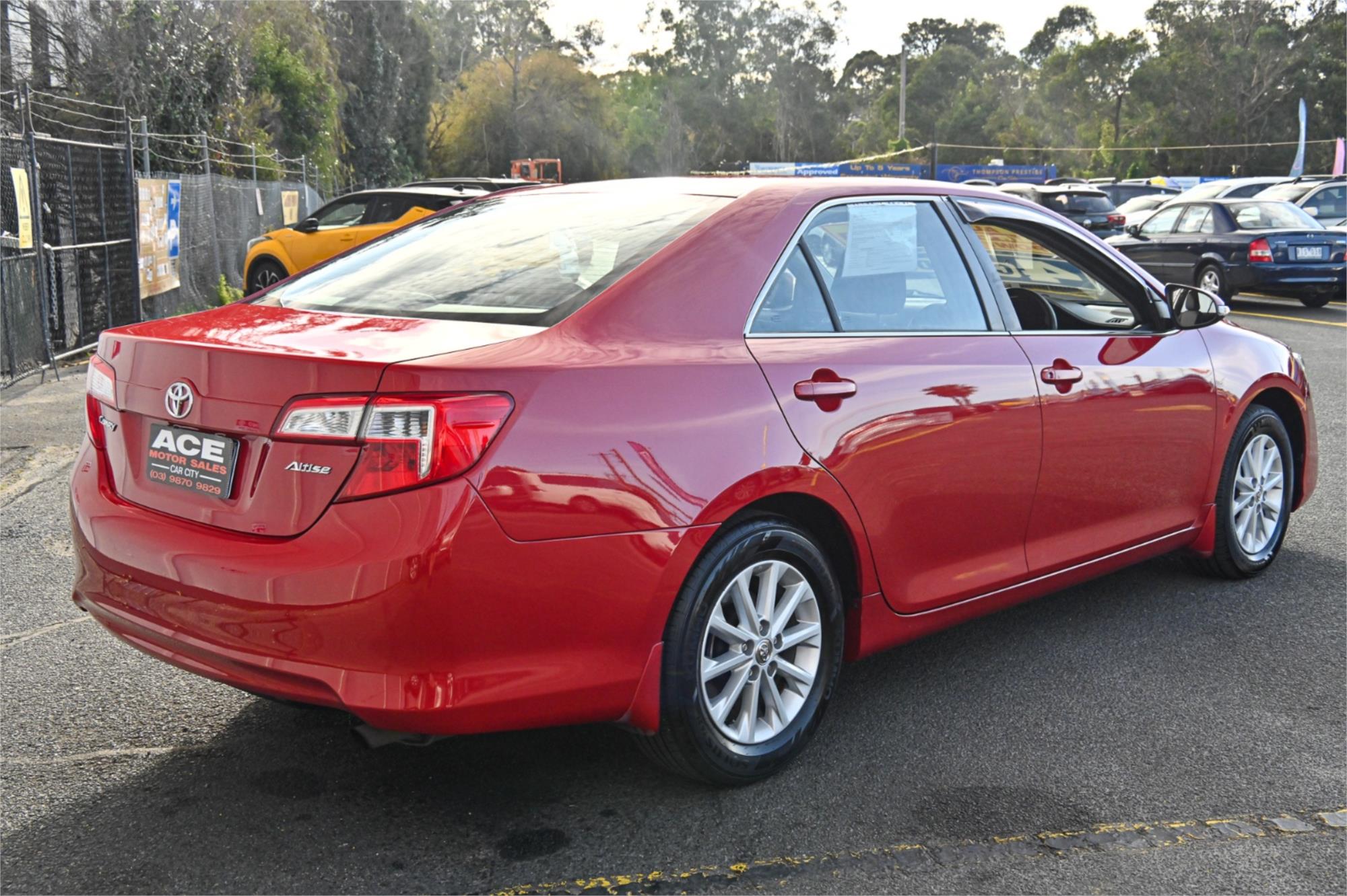 2014 TOYOTA CAMRY ASV50R ALTISE 6 SP AUTOMATIC 4D SEDAN