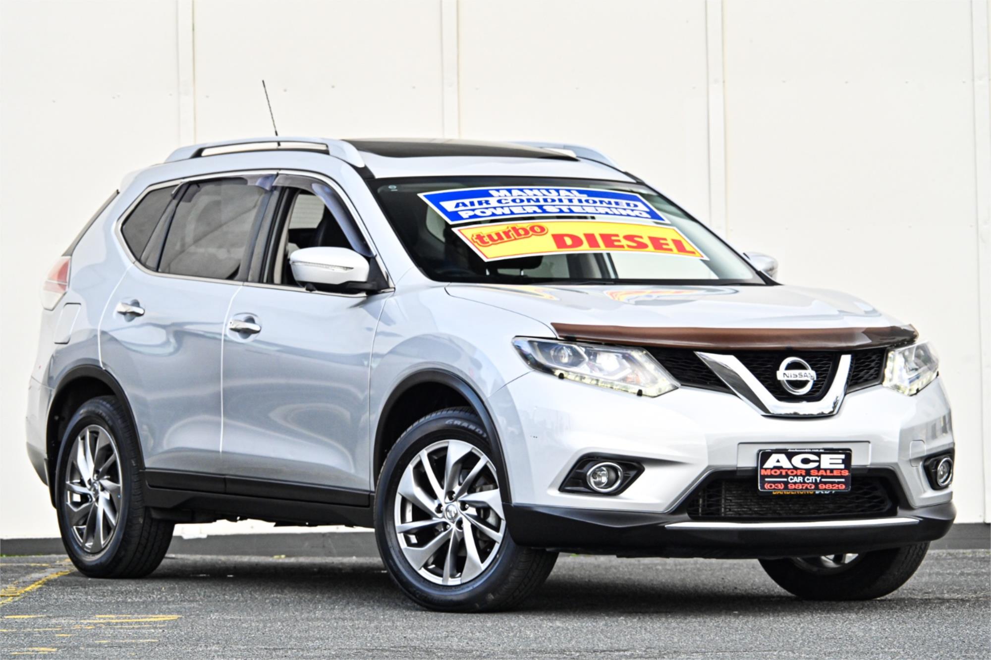 2016 NISSAN X-TRAIL T32 TL (4x4) 6 SP MANUAL 4D WAGON