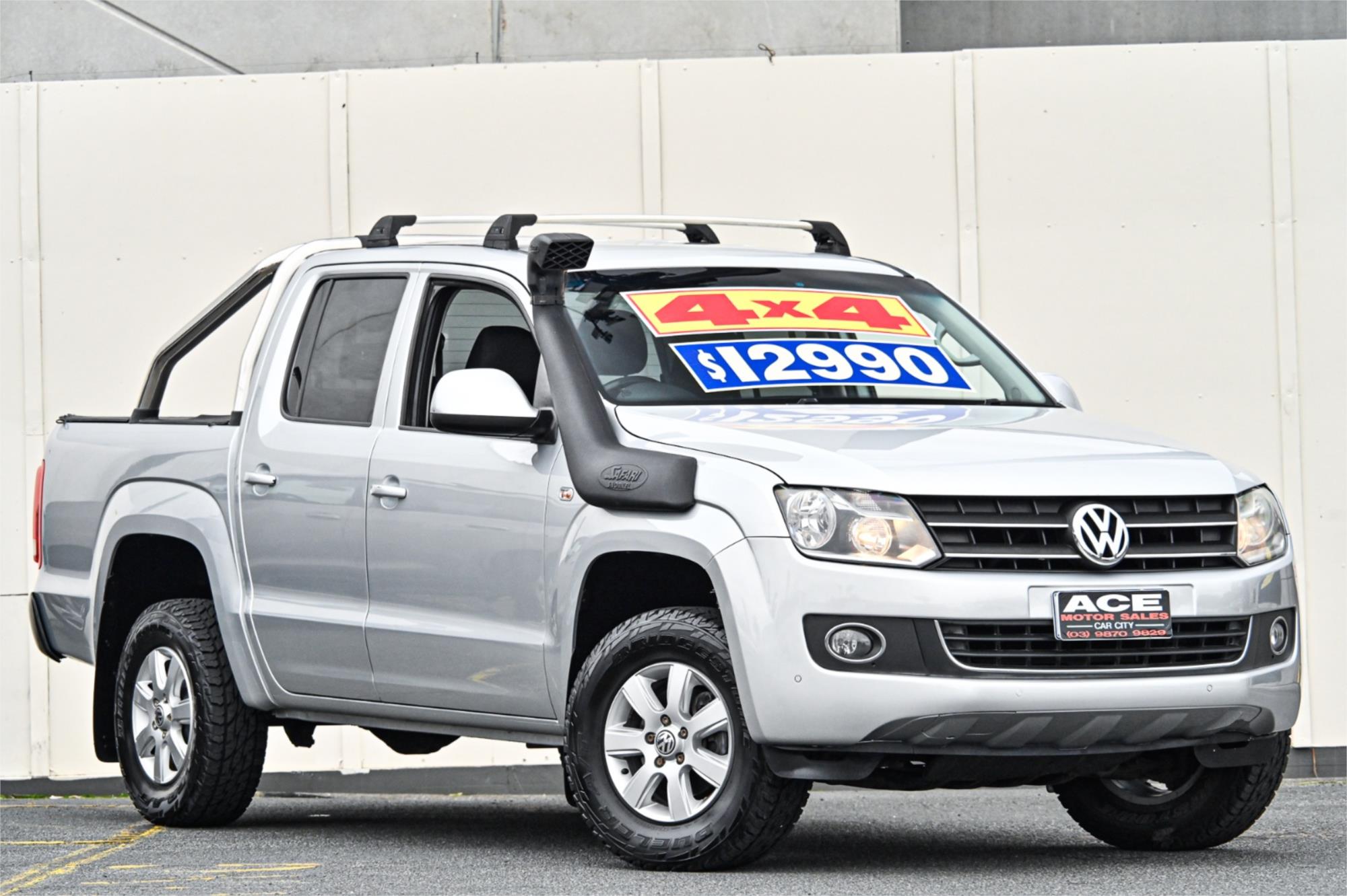 2015 VOLKSWAGEN AMAROK 2H MY14 TDI340 (4x2) 6 SP MANUAL DUAL C/CHAS