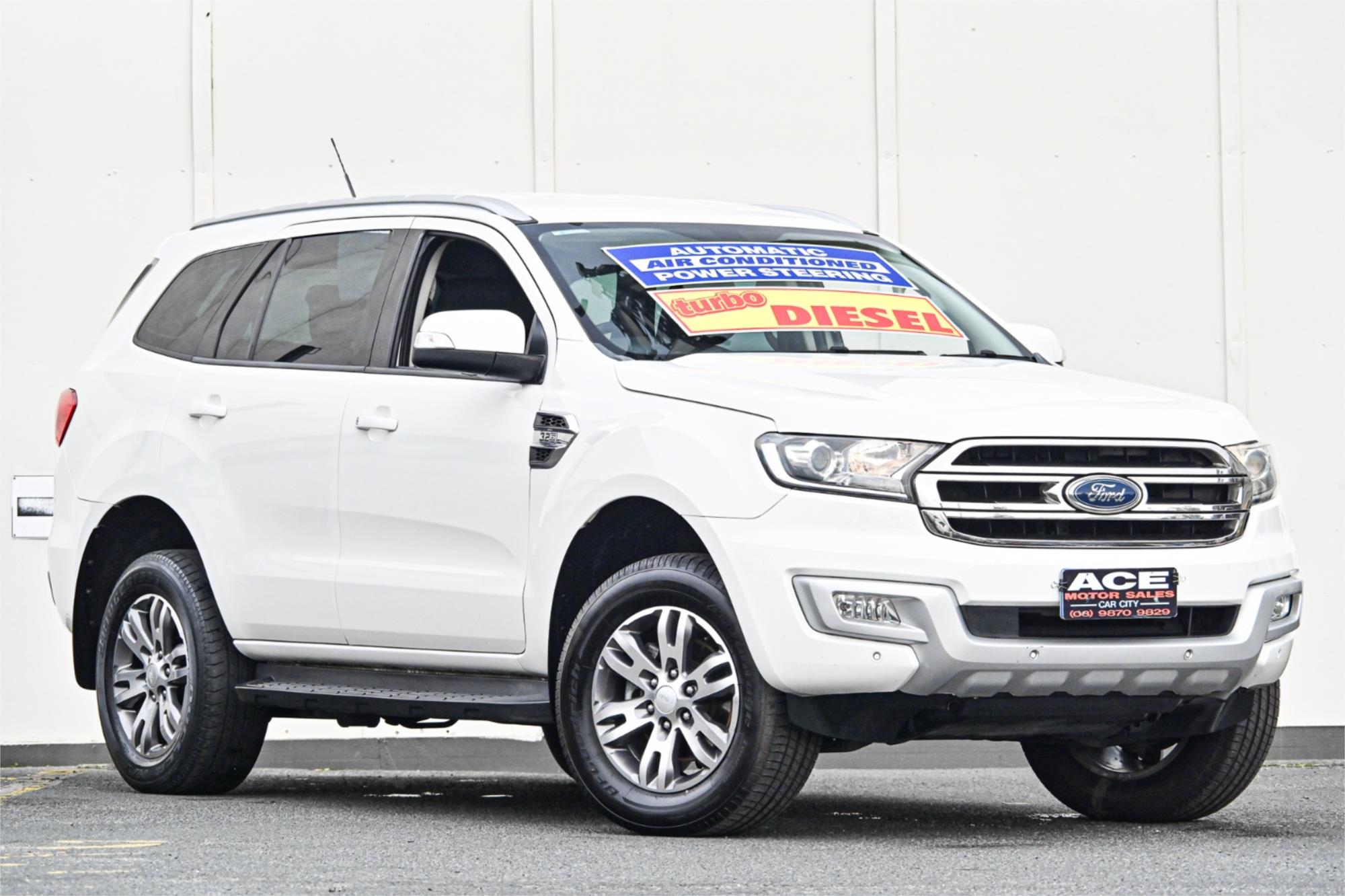 2017 FORD EVEREST UA MY17 TREND 6 SP AUTOMATIC 4D WAGON