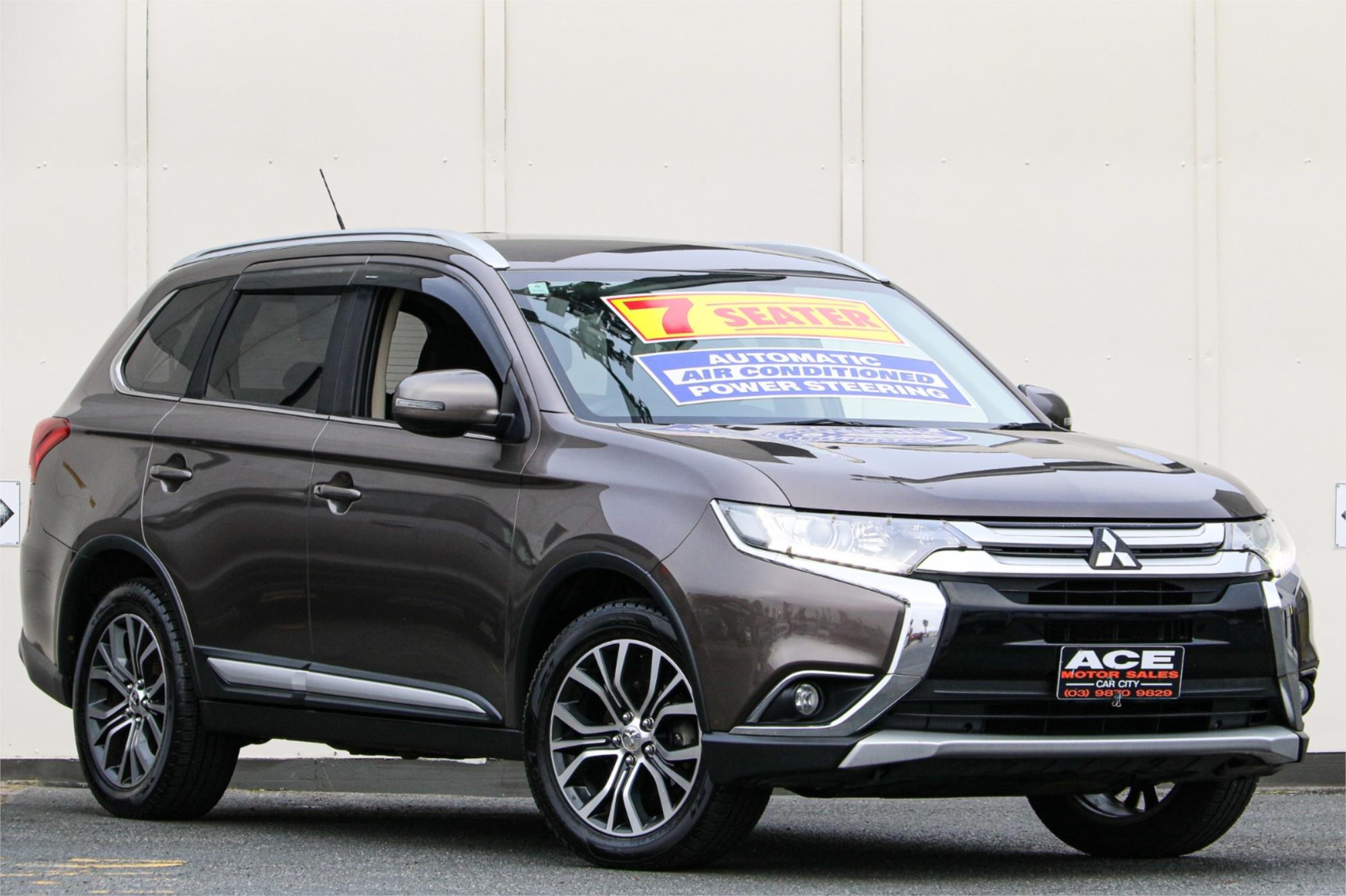 2016 MITSUBISHI OUTLANDER ZK MY16 XLS (4x4) CONTINUOUS VARIABLE 4D WAGON