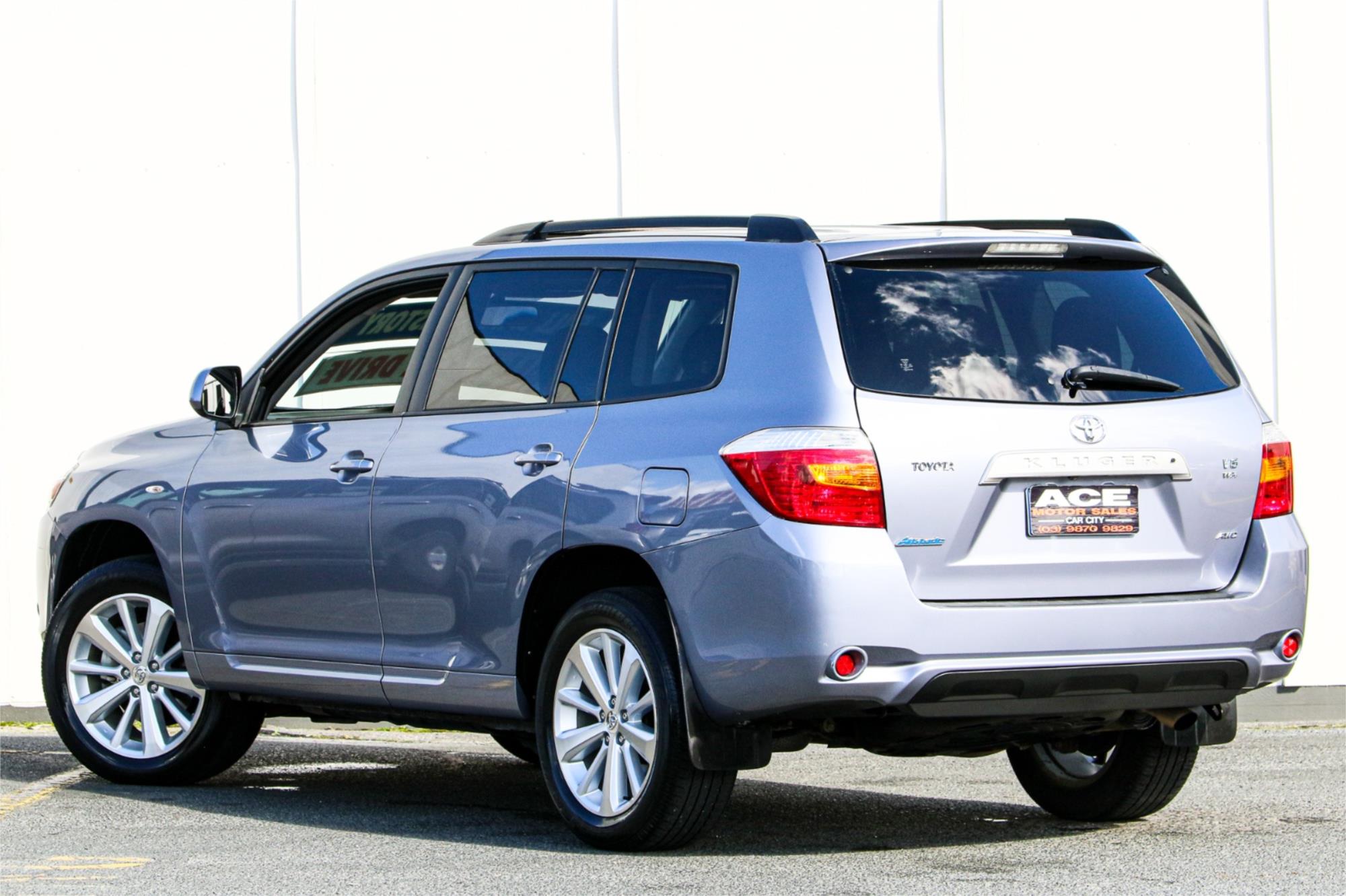 2010 TOYOTA KLUGER GSU45R ALTITUDE (4x4) 7 SEAT 5 SP AUTOMATIC 4D WAGON