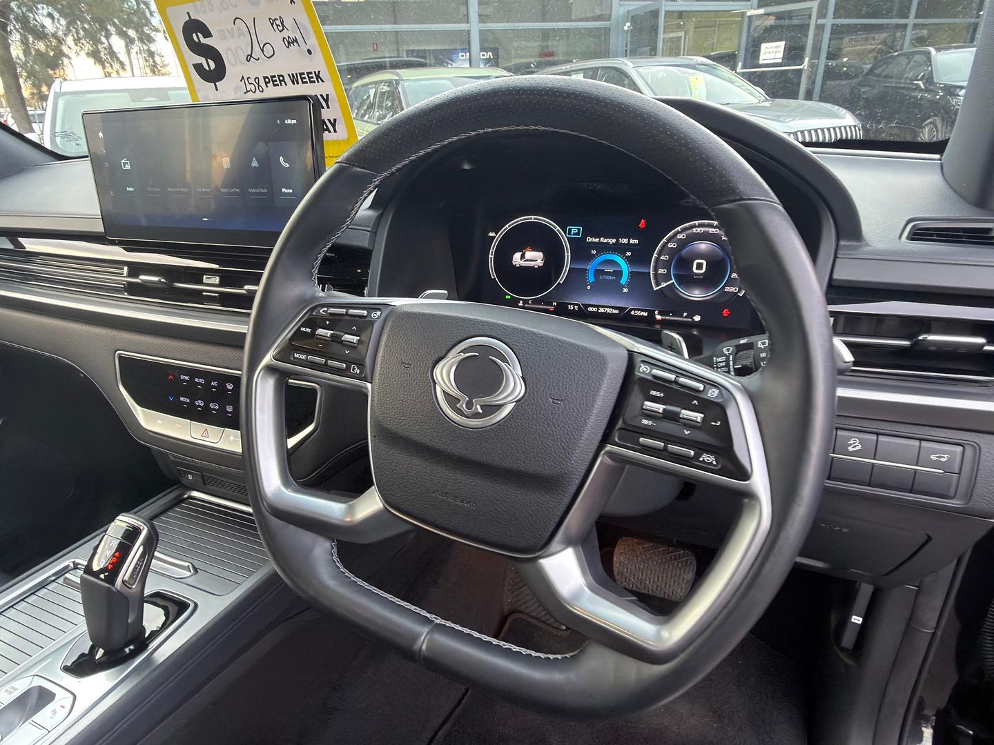 2023 SSANGYONG REXTON Y461 MY24 ADVENTURE (4WD) 8 SP AUTOMATIC 4D WAGON