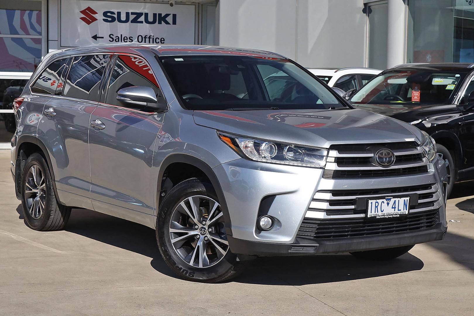 2018 TOYOTA KLUGER GSU55R MY17 GX (4x4) 8 SP AUTOMATIC 4D WAGON