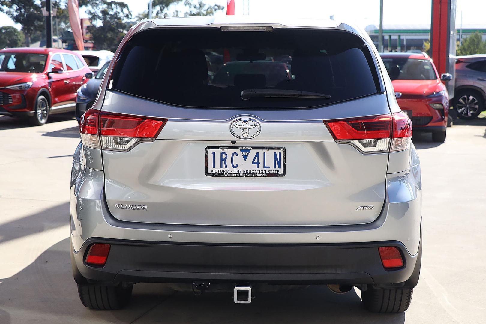 2018 TOYOTA KLUGER GSU55R MY17 GX (4x4) 8 SP AUTOMATIC 4D WAGON