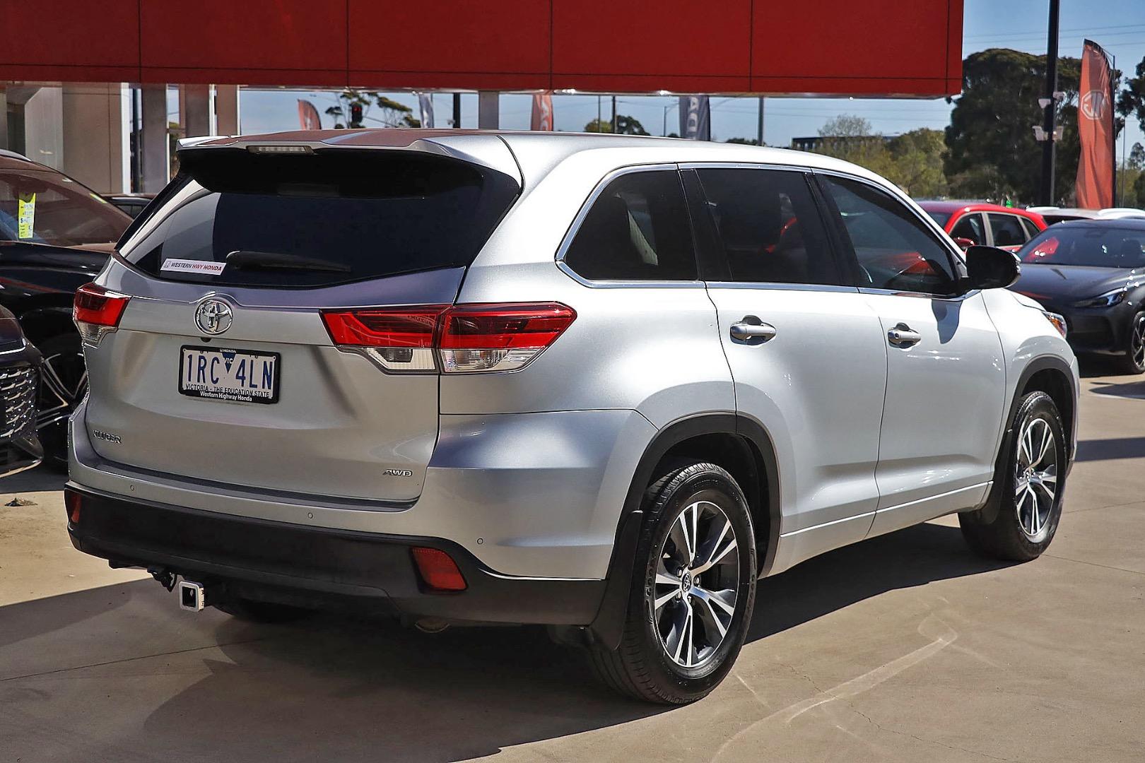2018 TOYOTA KLUGER GSU55R MY17 GX (4x4) 8 SP AUTOMATIC 4D WAGON
