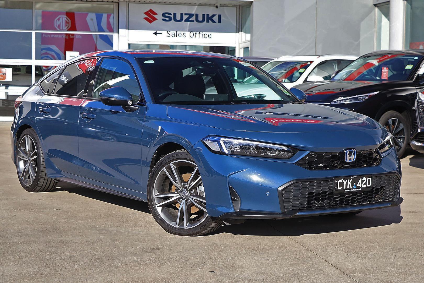 2024 HONDA CIVIC MY23 e:HEV LX ELECTRONIC CVT 4D HATCHBACK