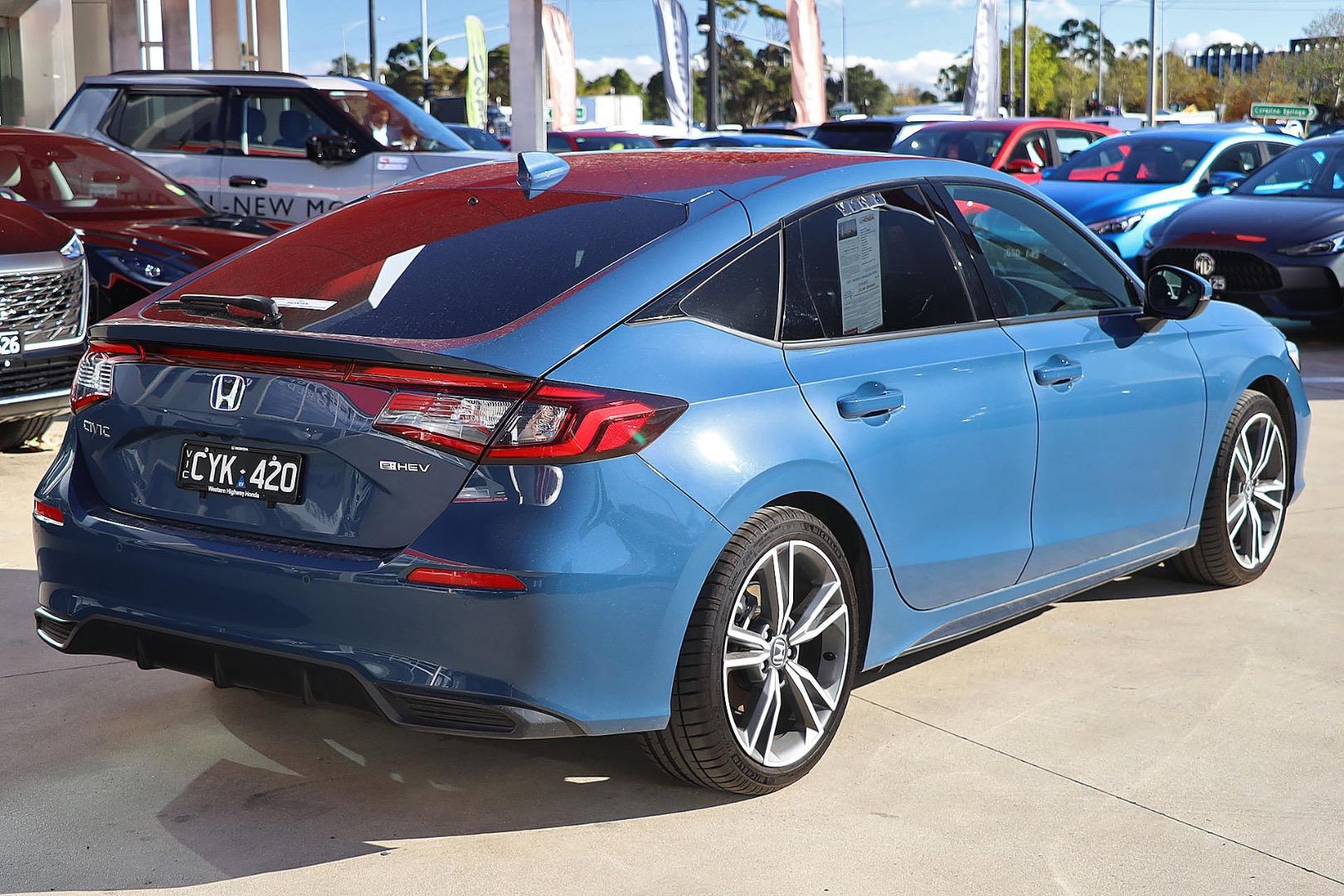 2024 HONDA CIVIC MY23 e:HEV LX ELECTRONIC CVT 4D HATCHBACK
