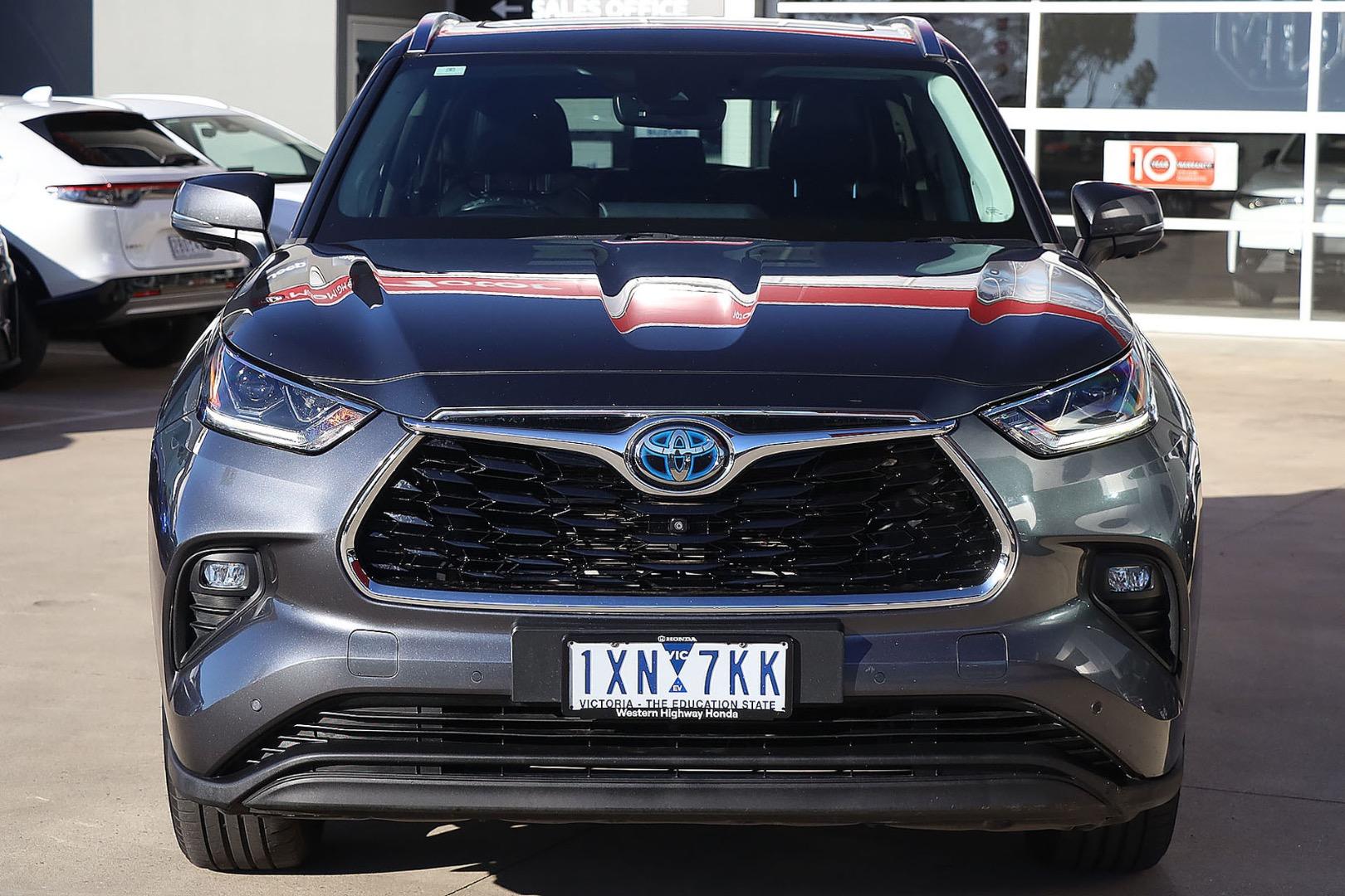 2023 TOYOTA KLUGER AXUH78R GRANDE HYBRID AWD + OPT COLOUR CONTINUOUS VARIABLE 5D WAGON