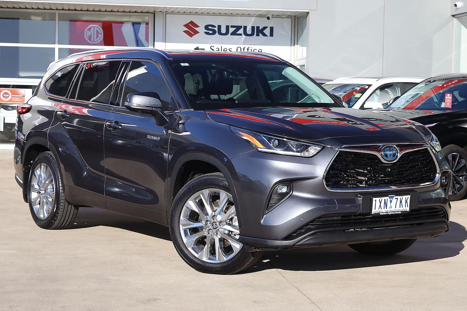2023 TOYOTA KLUGER AXUH78R GRANDE HYBRID AWD + OPT COLOUR CONTINUOUS VARIABLE 5D WAGON