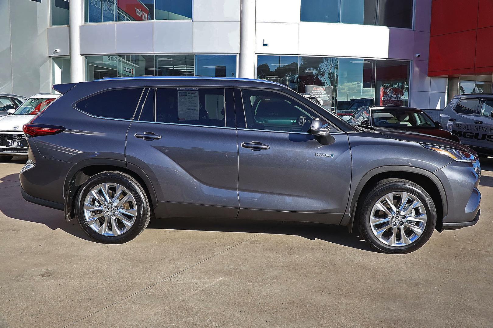 2023 TOYOTA KLUGER AXUH78R GRANDE HYBRID AWD + OPT COLOUR CONTINUOUS VARIABLE 5D WAGON