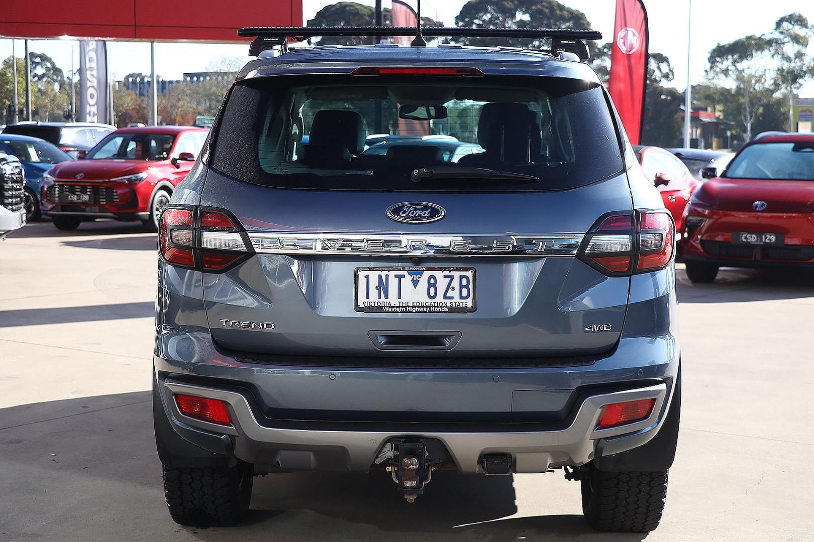 2018 FORD EVEREST UA II MY19 TREND (RWD 7 SEAT) 10 SP AUTO SEQ SPORTSHIFT 4D WAGON