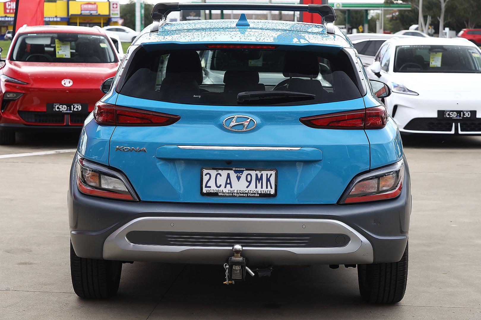 2022 HYUNDAI KONA OS.V4 MY22 ELITE (FWD) CONTINUOUS VARIABLE 4D WAGON
