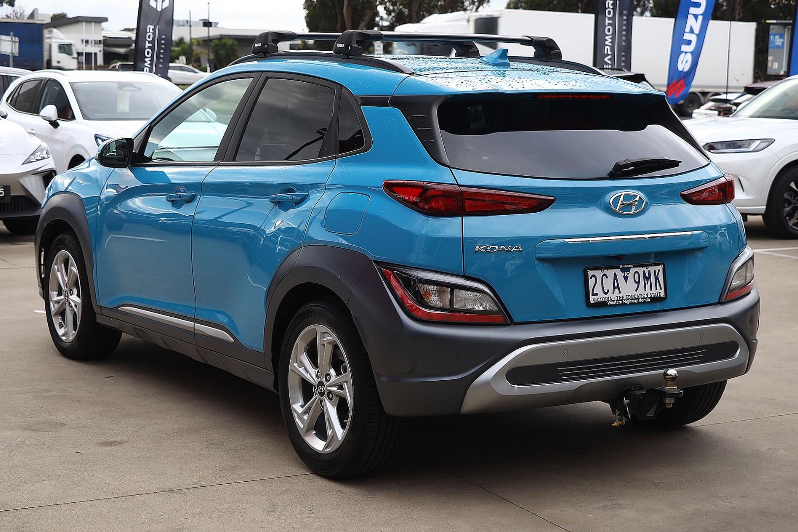 2022 HYUNDAI KONA OS.V4 MY22 ELITE (FWD) CONTINUOUS VARIABLE 4D WAGON
