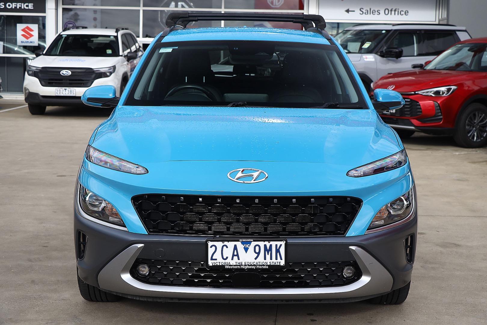 2022 HYUNDAI KONA OS.V4 MY22 ELITE (FWD) CONTINUOUS VARIABLE 4D WAGON