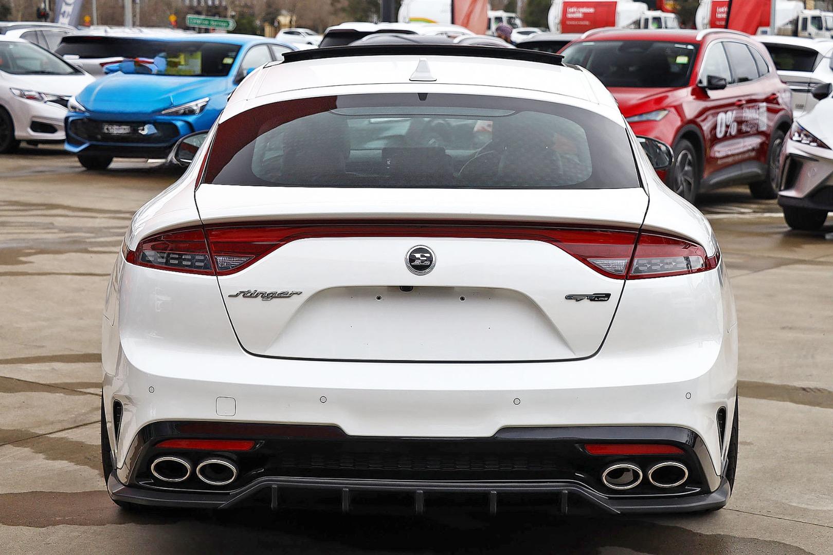 2020 KIA STINGER CK MY20 GT-LINE (RED LEATHER) 8 SP AUTOMATIC 4D SEDAN