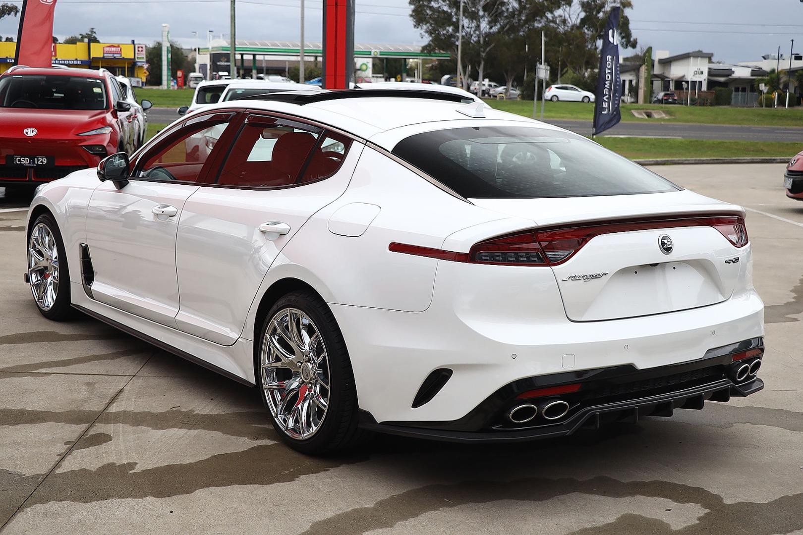 2020 KIA STINGER CK MY20 GT-LINE (RED LEATHER) 8 SP AUTOMATIC 4D SEDAN