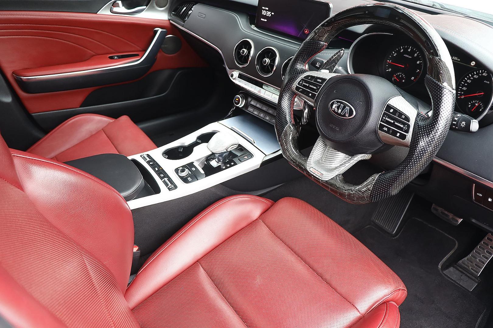2020 KIA STINGER CK MY20 GT-LINE (RED LEATHER) 8 SP AUTOMATIC 4D SEDAN