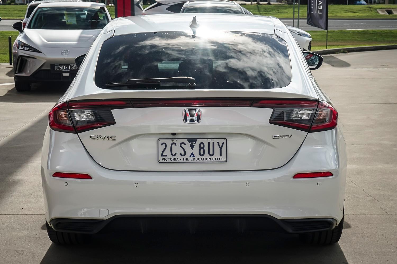 2024 HONDA CIVIC MY23 e:HEV LX ELECTRONIC CVT 4D HATCHBACK