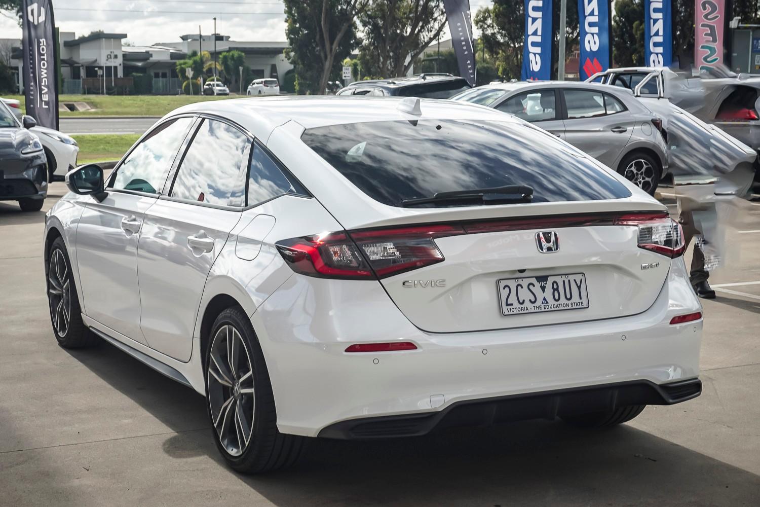 2024 HONDA CIVIC MY23 e:HEV LX ELECTRONIC CVT 4D HATCHBACK