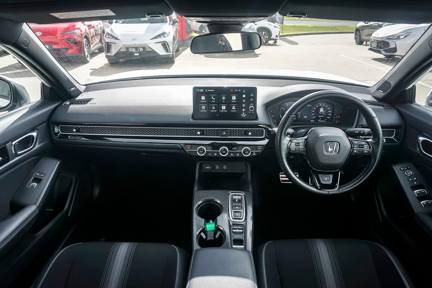 2024 HONDA CIVIC MY23 e:HEV LX ELECTRONIC CVT 4D HATCHBACK
