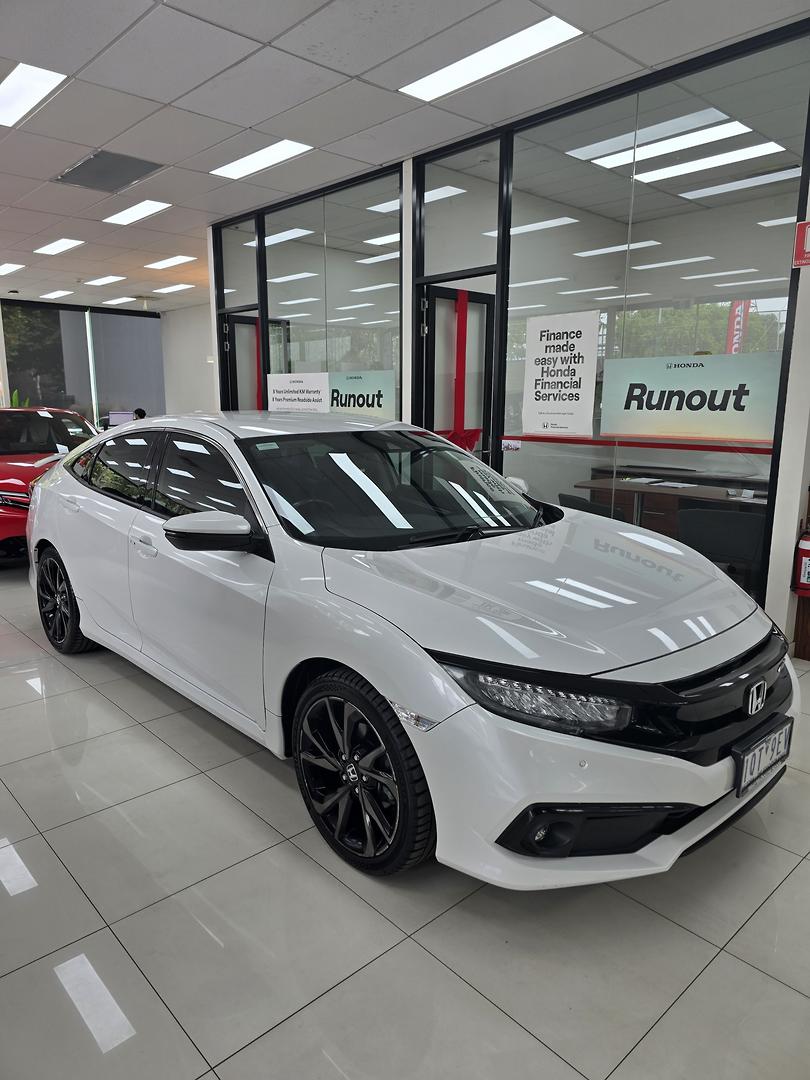 2019 HONDA CIVIC MY18 RS CONTINUOUS VARIABLE 4D SEDAN