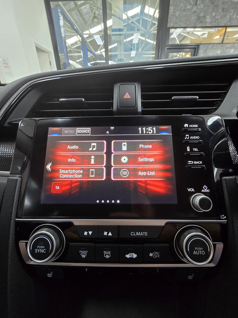 2019 HONDA CIVIC MY18 RS CONTINUOUS VARIABLE 4D SEDAN