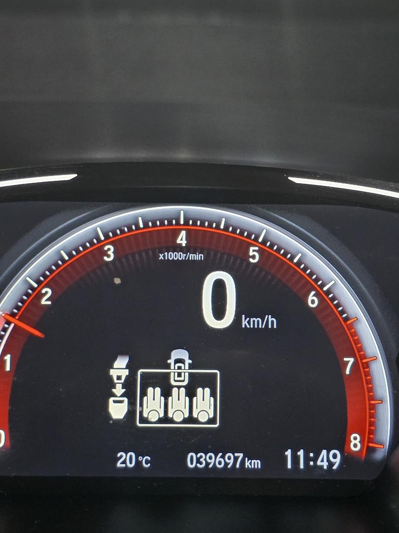 2019 HONDA CIVIC MY18 RS CONTINUOUS VARIABLE 4D SEDAN