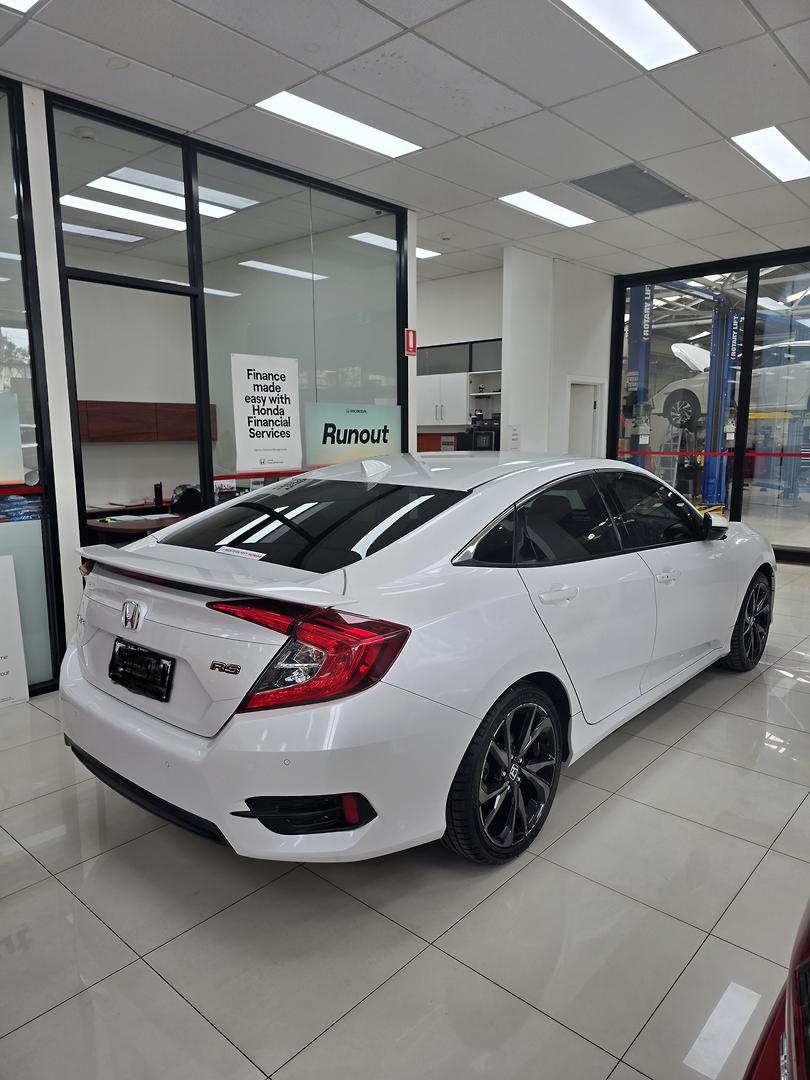 2019 HONDA CIVIC MY18 RS CONTINUOUS VARIABLE 4D SEDAN