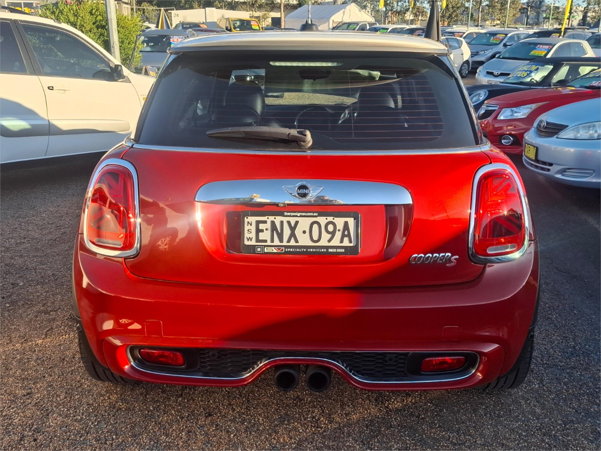 2015 MINI COOPER F56 S 6 SP AUTOMATIC 3D HATCHBACK