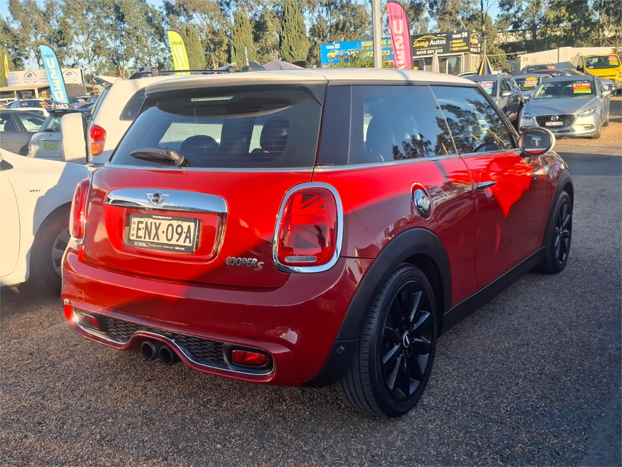 2015 MINI COOPER F56 S 6 SP AUTOMATIC 3D HATCHBACK