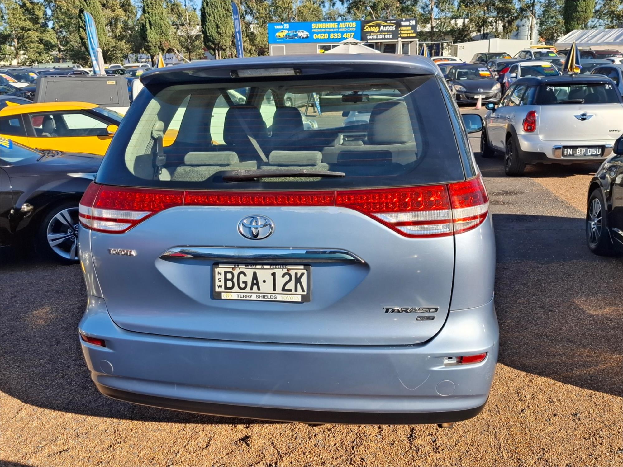 2007 TOYOTA TARAGO ACR50R GLi 4 SP AUTOMATIC 4D WAGON
